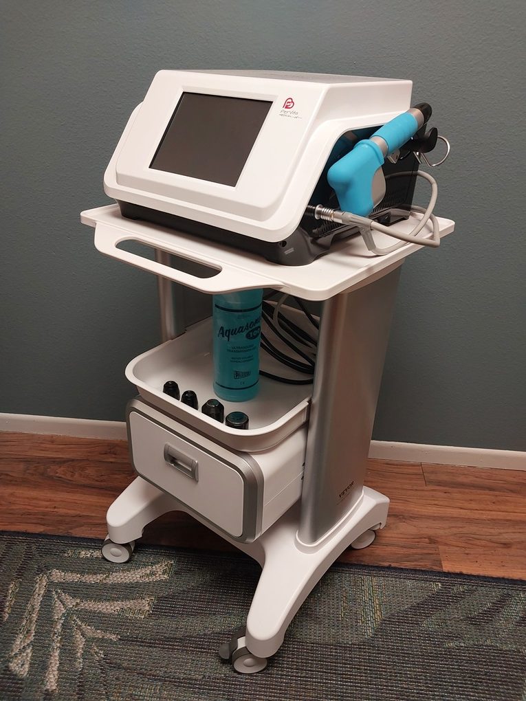 Shockwave therapy machine